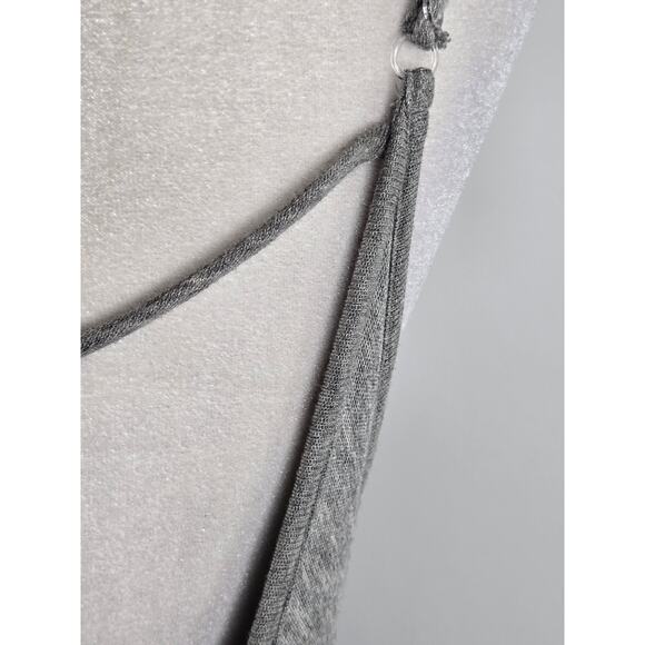 🎄 Red by BKE EUC flowy layered ruffle tank cami top Small heather grey - Picture 14 of 17